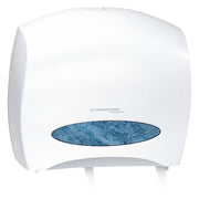 Toilet Paper Dispenser,(1) Roll w/Stub