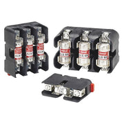 Open Fuse Block, T UL Class, 300V AC/DC Volt Rating, 1 Poles, Box Lug