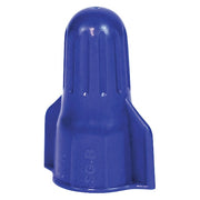 Twist-On Wire Connector, 6 AWG Max, Blue, Polypropylene Insulation, 600 V, 50 PK