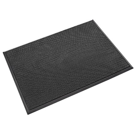 Sanitizing/Disinfecting Mat, 1/2 in Thick, 32 in W x 2 ft L, Black