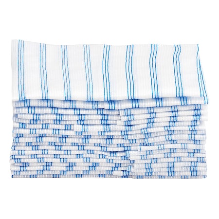 Dry Wipe, White, Microfiber, 12" x 12",PK600