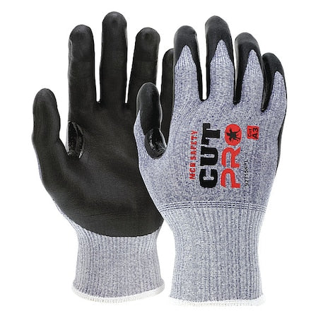 Coated Gloves, Cut Level A3 ,Dipped ,Foam Nitrile ,Sandy ,2XL 12 PK