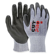 Coated Gloves, Cut Level A3 ,Dipped ,Polyurethane ,Smooth ,2XL 12 PK