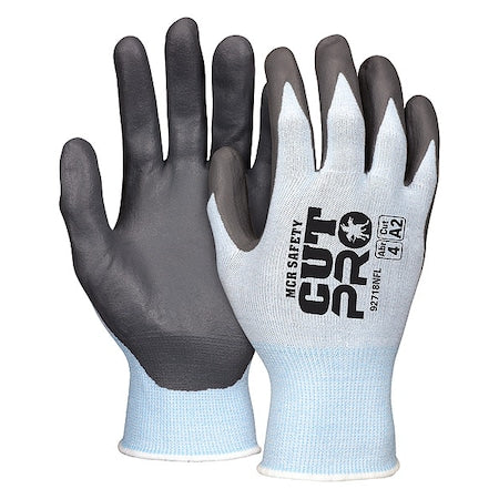 Coated Gloves, Cut Level A2 ,Dipped ,Nitrile ,Sandy ,S 12 PK