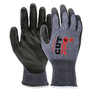 Coated Gloves, Cut Level A5 ,Dipped ,Polyurethane ,Smooth ,XS 12 PK