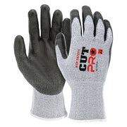 Coated Gloves, Cut Level A4 ,Dipped ,Polyurethane ,Smooth ,XL 12 PK
