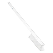 59/100 in W Wand Brush, Medium, 17 in L Handle, 2 9/25 in L Brush, White, Plastic
