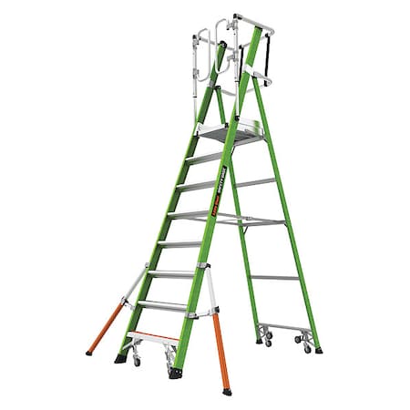 12 ft 5 in Fiberglass Safety Cage, 375 lb Capacity