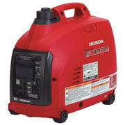 Portable Generator, Gasoline, 900 W Rated, 1,000 W Surge, Recoil Start, 120V AC, 8.3/7.5 A