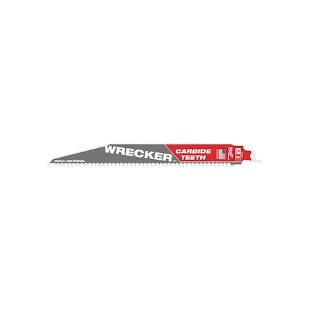 9 in. 6 TPI SAWZALL THE WRECKER with CARBIDE TEETH Multi-Material Reciprocating Saw Blade (1 pk)