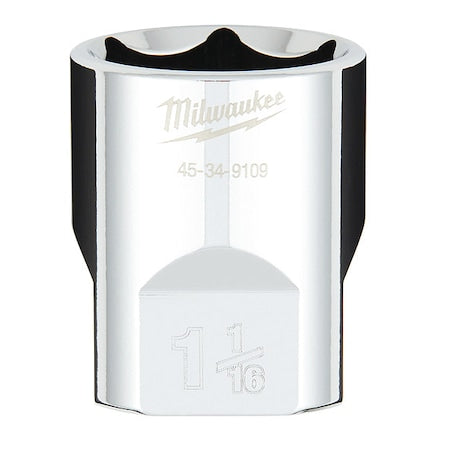 1/2 in. Drive 1-1/16 in. SAE 6-Point Socket with FOUR FLAT Sides