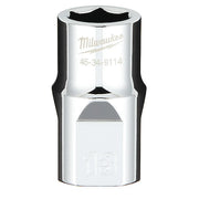 1/2 in. Drive 13mm Metric 6-Point Socket with FOUR FLAT Sides