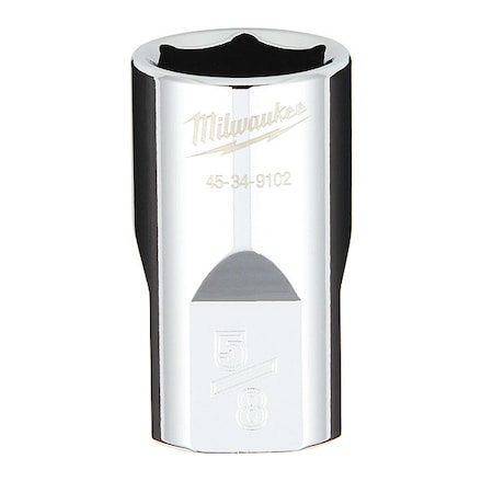 1/2 in. Drive 5/8 in. SAE 6-Point Socket with FOUR FLAT Sides