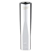 1/4 in. Drive 11/32 in. SAE 6-Point Deep Socket with FOUR FLAT Sides