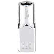 1/4 in. Drive 5.5mm Metric 6-Point Socket with FOUR FLAT Sides