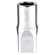1/4 in. Drive 7mm Metric 6-Point Socket with FOUR FLAT Sides