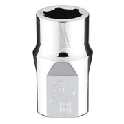 3/8 in. Drive 3/8 in. SAE 6-Point Socket with FOUR FLAT Sides
