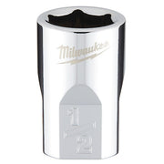 3/8 in. Drive 1/2 in. SAE 6-Point Socket with FOUR FLAT Sides