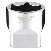 3/8 in. Drive 7/8 in. SAE 6-Point Socket with FOUR FLAT Sides