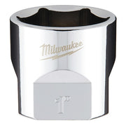 3/8 in. Drive 1 in. SAE 6-Point Socket with FOUR FLAT Sides