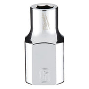 3/8 in. Drive 6mm Metric 6-Point Socket with FOUR FLAT Sides