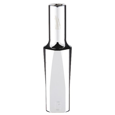 3/8 in. Drive 6mm Metric 6-Point Deep Socket with FOUR FLAT Sides