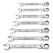 7pc SAE Flex Head Combination Wrenches
