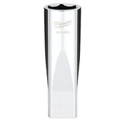1/2 in. Drive 3/4 in. SAE 6-Point Deep Socket with FOUR FLAT Sides