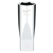 1/2 in. Drive 7/8 in. SAE 6-Point Deep Socket with FOUR FLAT Sides