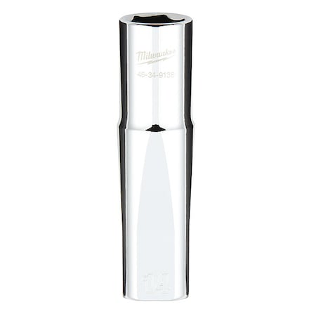 1/2 in. Drive 14mm Metric 6-Point Deep Socket with FOUR FLAT Sides