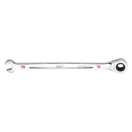 1/4 in. SAE Ratcheting Combination Wrench