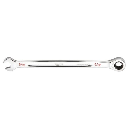 9/32 in. SAE Ratcheting Combination Wrench