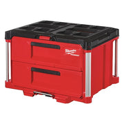 PACKOUT 2-Drawer Tool Box, 50 lb Capacity / 25 lb Capacity per Drawer, 22" W x 16" D x 14" H