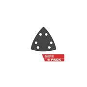 3-1/2 in. 180 Grit Triangle Sandpaper (6 pk)