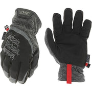 ColdWork FastFit 2XL, Synthetic Leather Palm, Black/Gray