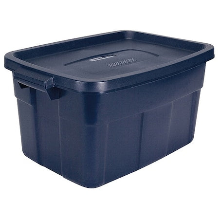 Stack & Nest Storage Tote W/ Lid, 14 gal, 23-7/8 in L x 15-7/8 in W x 12-1/4 in H, LDPE