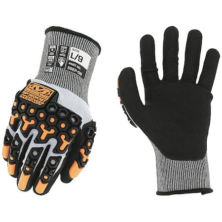 SpeedKnit M-PACT Knit Gloves, 11, Black
