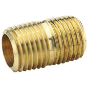 Nipple Brass Nipple, 1/8 in Male NPT X 1/8 in Male NPT