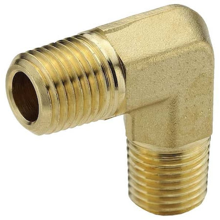 90 Degrees  Elbow Brass 90 Degrees  Elbow, 1/8 in Male NPT X 1/8 in Male NPT