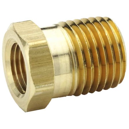 Hex Bushing Brass Bushing, 1/2 in Female NPT X 1 in Male NPT