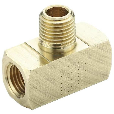 Extruded Branch Tee Brass Male Branch Tee, 1/8 in Female NPT X 1/8 in Female NPT