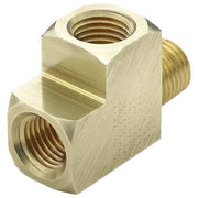 Extruded Street Tee Brass Street Tee, 3/8 in Female NPT X 3/8 in Male NPT