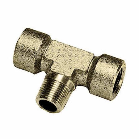 Branch Tee Brass Branch Tee, 3/4 in Female BSPP X 3/4 in Female BSPP