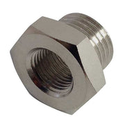 Reducing Adapter Brass Reducing Adapter, 3/8 in Female BSPP X 1/2 in Male BSPP