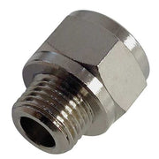 Female x Male Adapter Brass Adapter, 1/4 in Female BSPP X 1/4 in Male BSPP