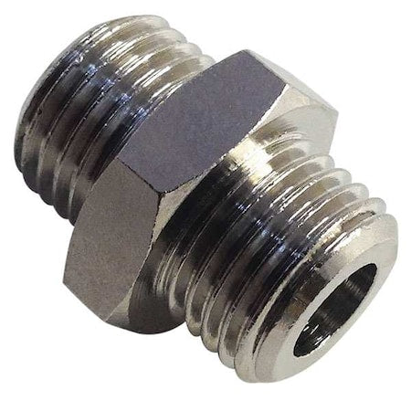 Male Adapter Brass Adapter, 1/2 in Male BSPP X 1/2 in Male BSPP