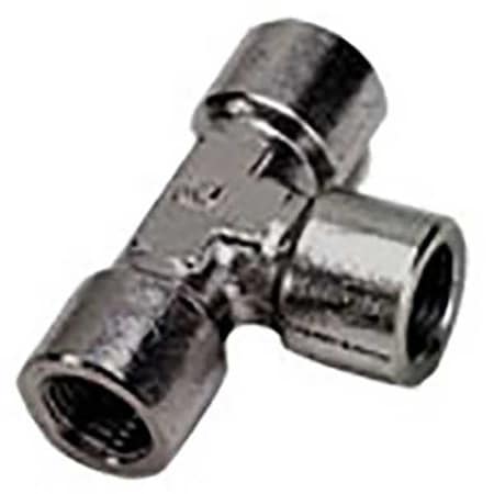 Female Tee,SS Pipe Fitting,3 15/16 in L