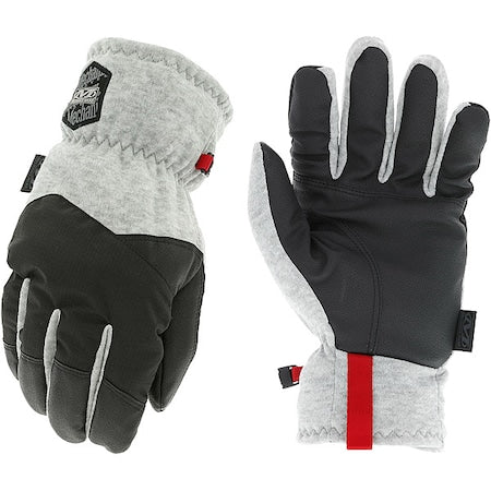 CWKG-58 Mechanics Gloves, Synthetic Leather Palm, Fleece Back, 11, Black/Gray