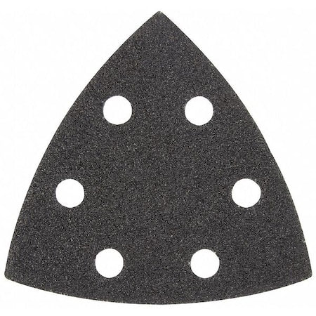 3-1/2 in. 80 Grit Triangle Sandpaper (6 pk)