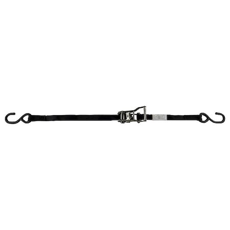 Cargo Strap,Ratchet,10 ft x 1 In,1000 lb